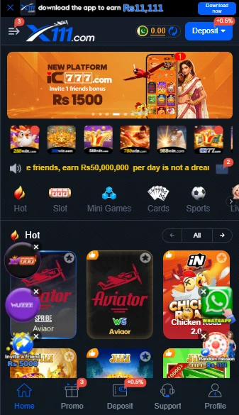 111x APK Download for Android & iOS 2026 Official Latest Version